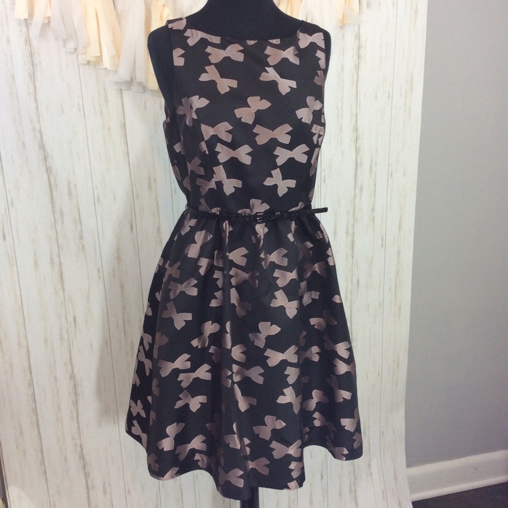 Jessica Simpson Bow Print Dress Sz 6
